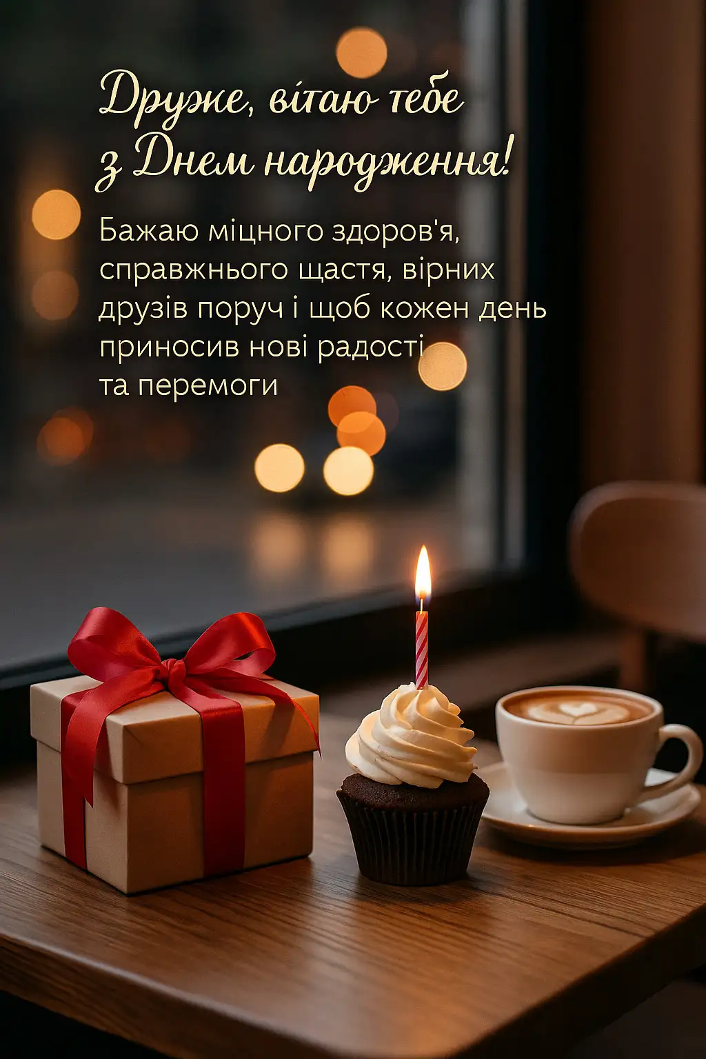 Привітання з днем народження другу