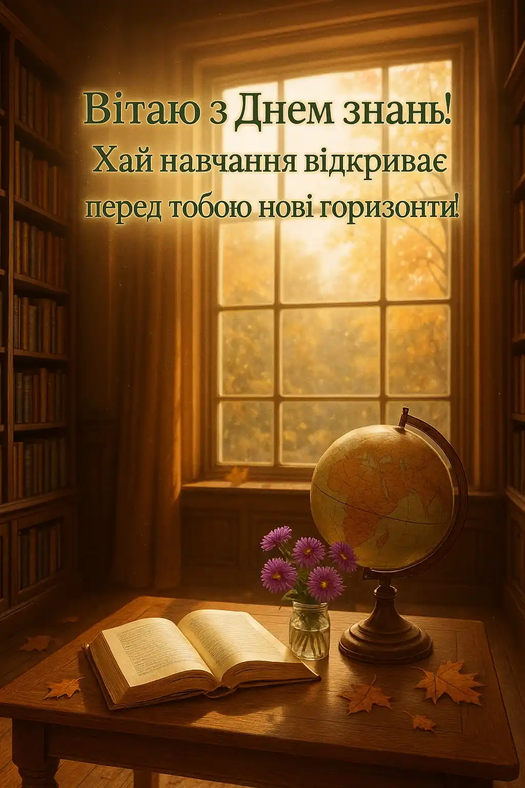 Привітання з 1 вересня своїми словами