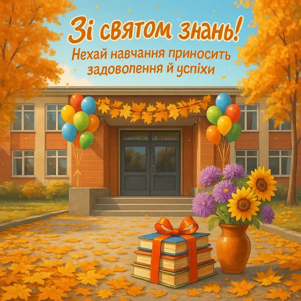 Привітання з 1 вересня своїми словами