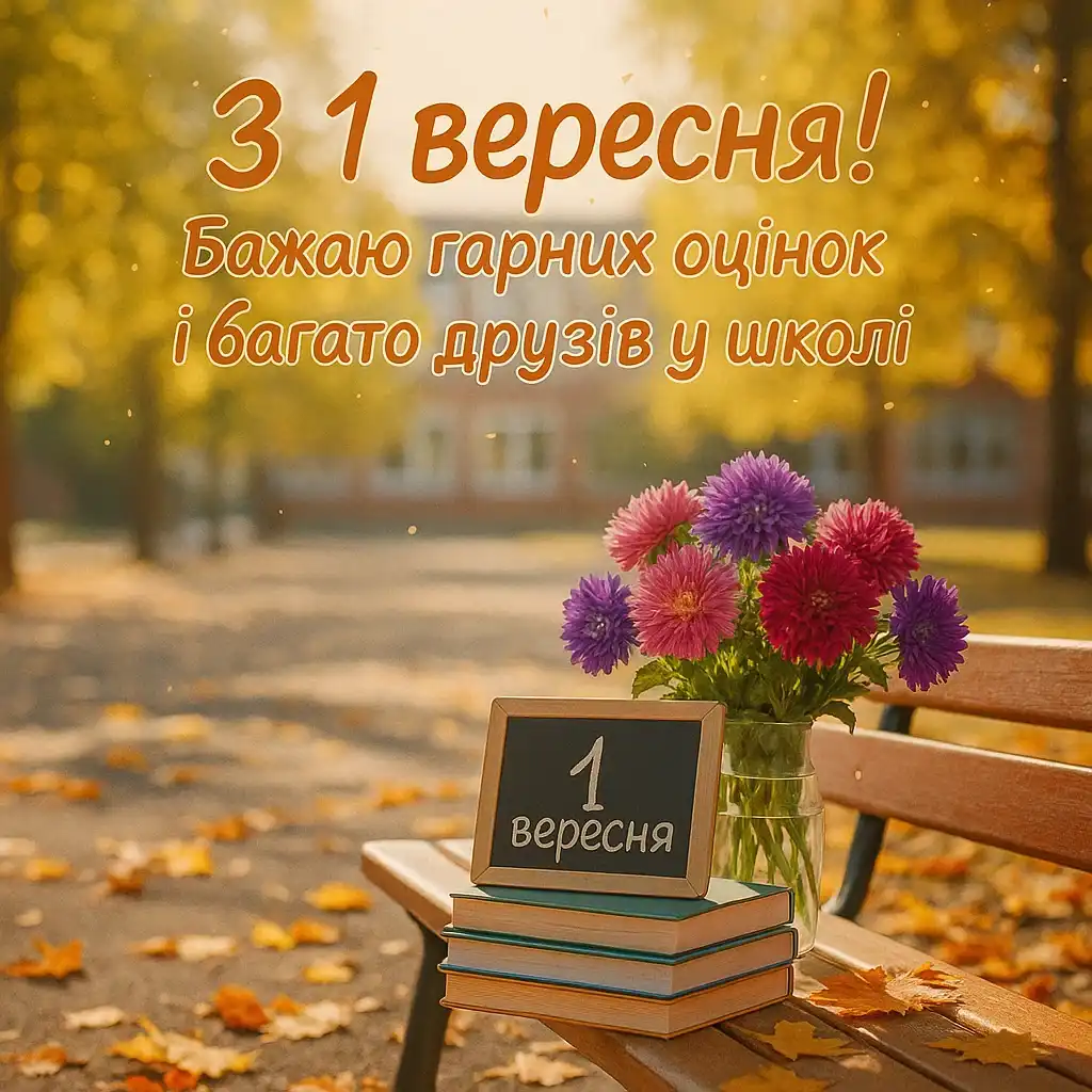 Привітання з 1 вересня своїми словами