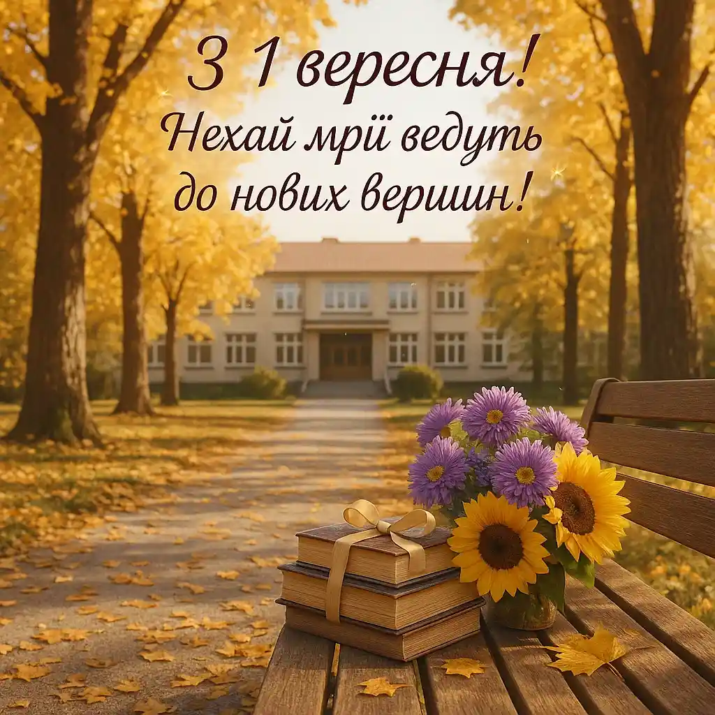 Привітання з 1 вересня своїми словами