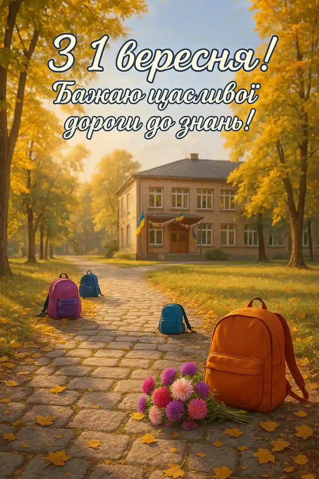 Привітання з 1 вересня своїми словами