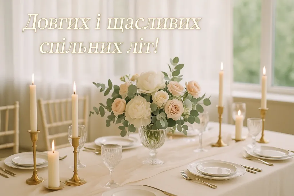 Короткі привітання з весіллям