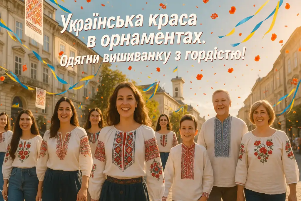 Привітання з днем вишиванки
