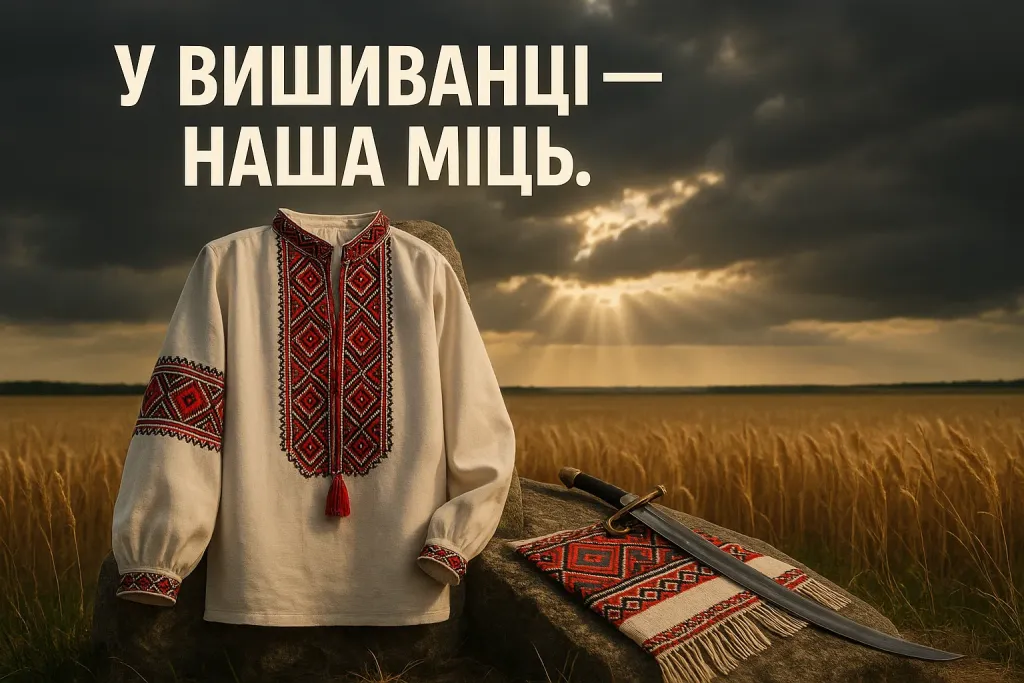 Привітання з днем вишиванки