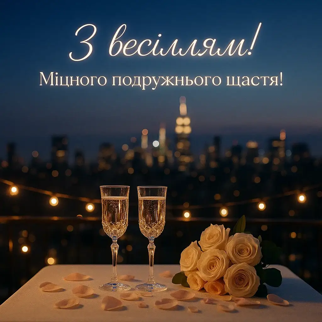Прикольні привітання з днем весілля