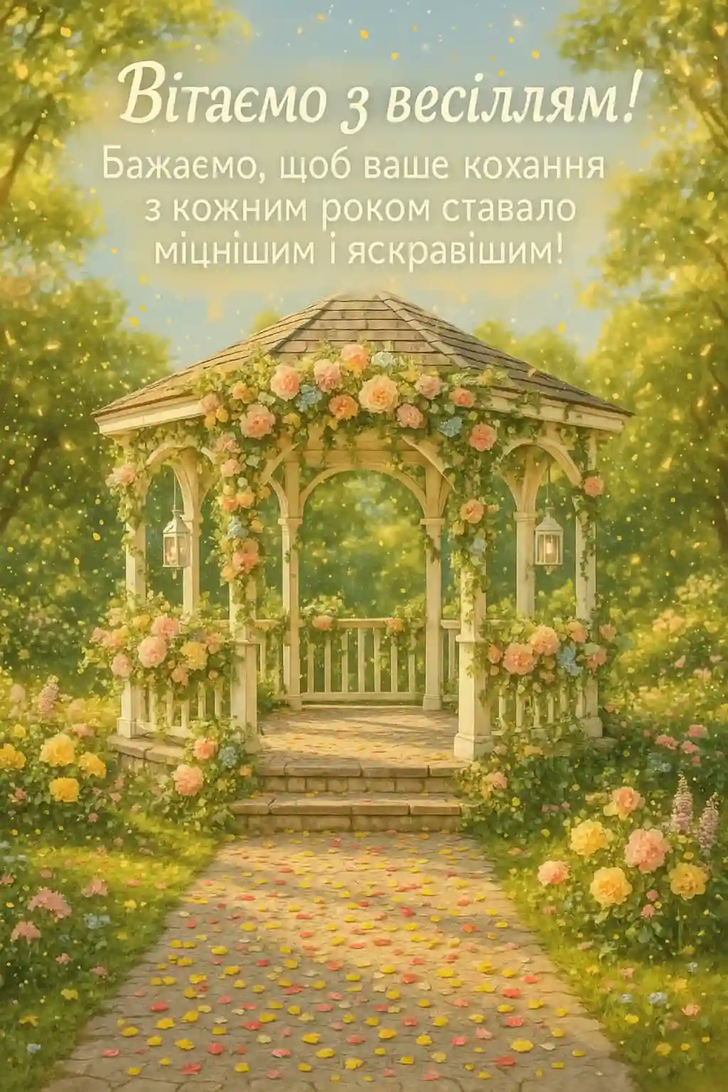 Прикольні привітання з днем весілля