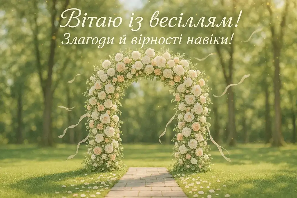 Прикольні привітання з днем весілля