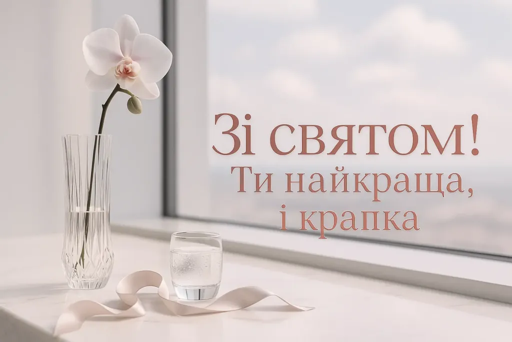 Привітання з днем 8 березня