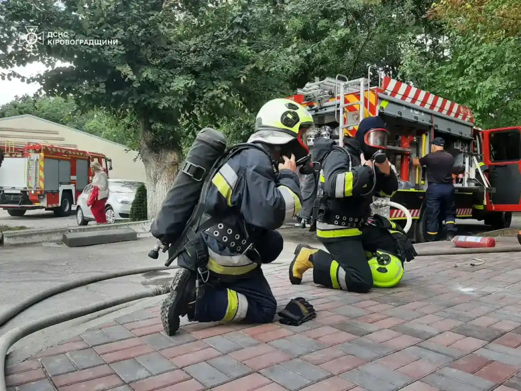 У Кропивницькому під час пожежі в університеті загинули двоє чоловіків