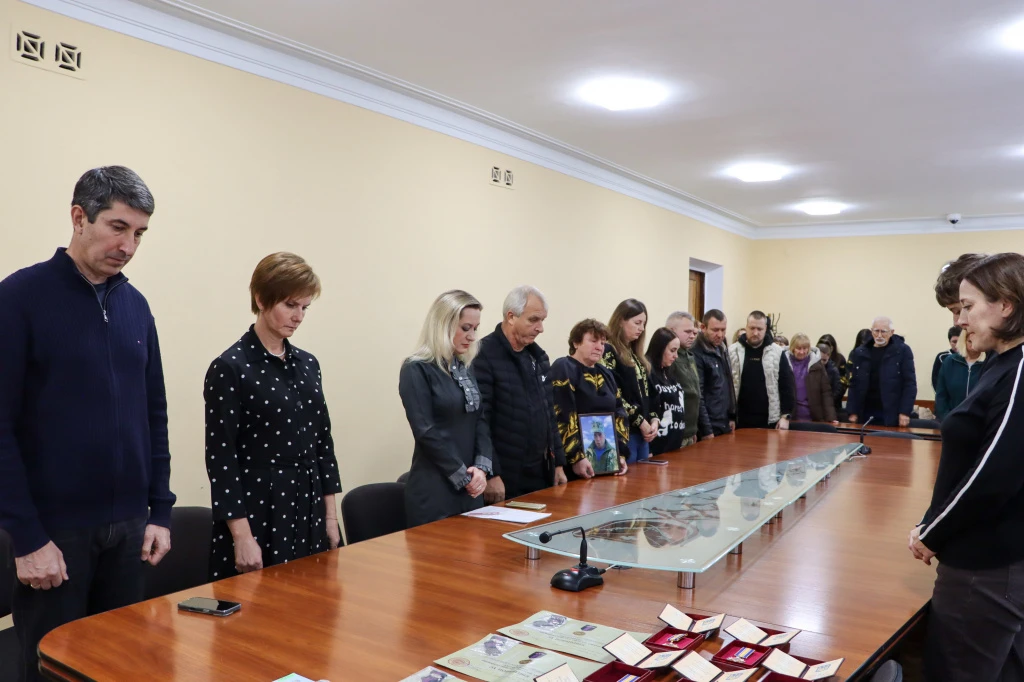 Нагороди родинам загиблих Героїв в Олександрії