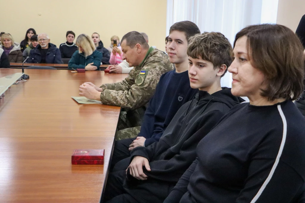 Нагороди родинам загиблих Героїв в Олександрії