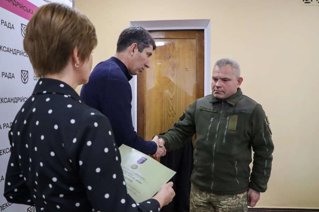 Вручення державних нагород військовим ветеранам
