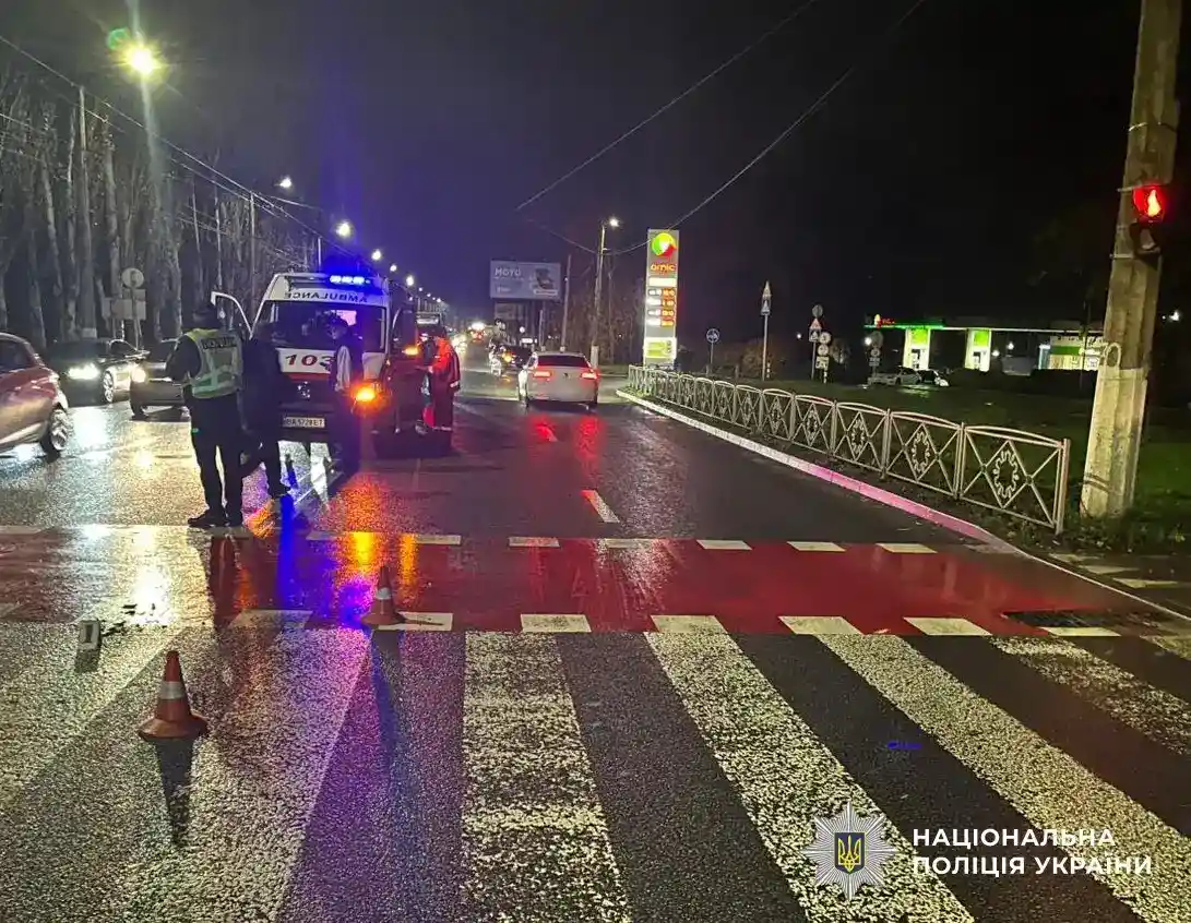 У Кропивницькому водійка збила пішохода на смерть