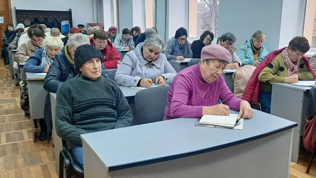 У Кропивницькому університеті Третього віку навчається понад 500 студентів, найстаршому з яких 89 років