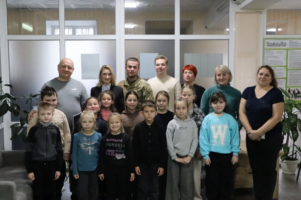 Учні Олександрії зустрілися з ветераном у День Гідності та Свободи