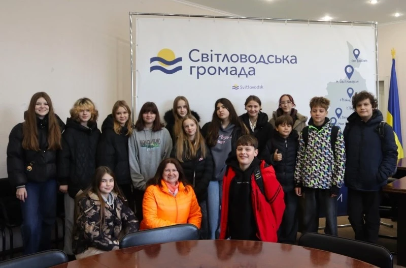 Світловодські ліцеїсти зазирнули у щоденну роботу міської влади