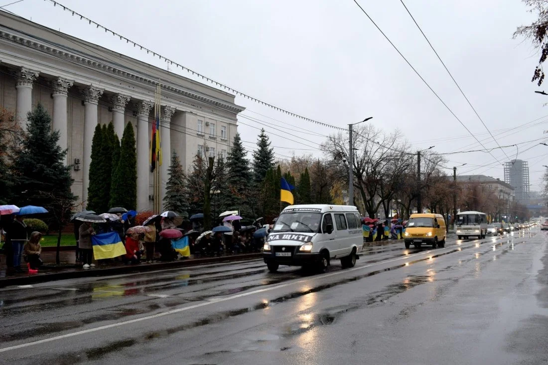 У центрі Кропивницького віддали останню шану чотирьом загиблим військовим