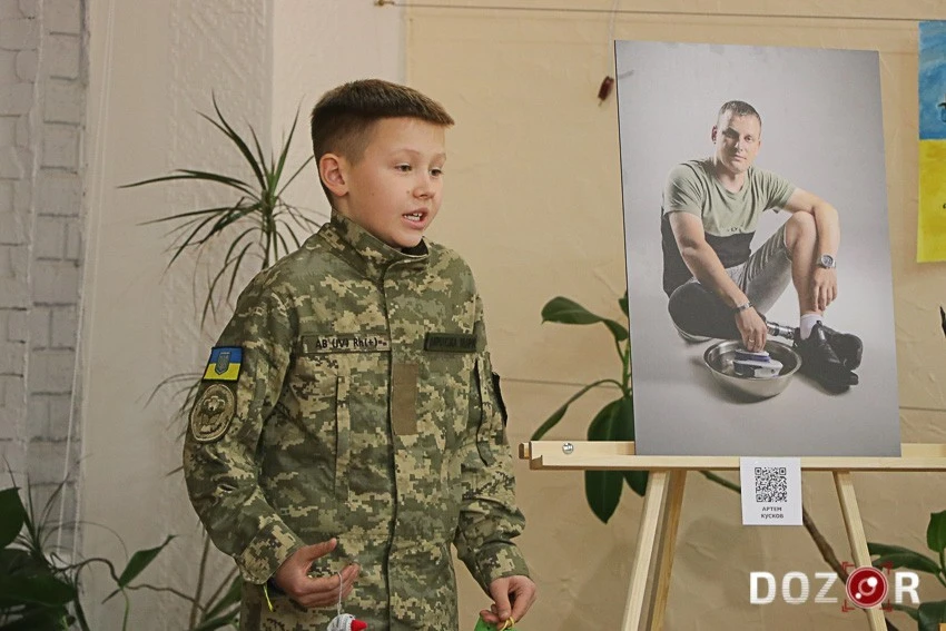 У Кропивницькому відкрили фотопроєкт про мрії та історії ветеранів війни