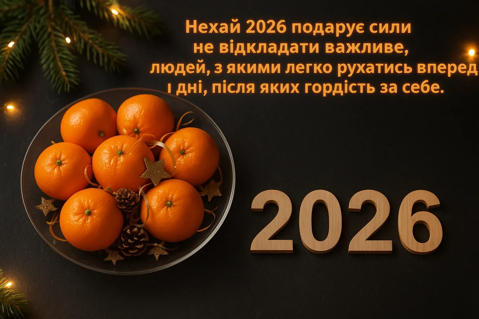 Короткі привітання з Новим роком 2026