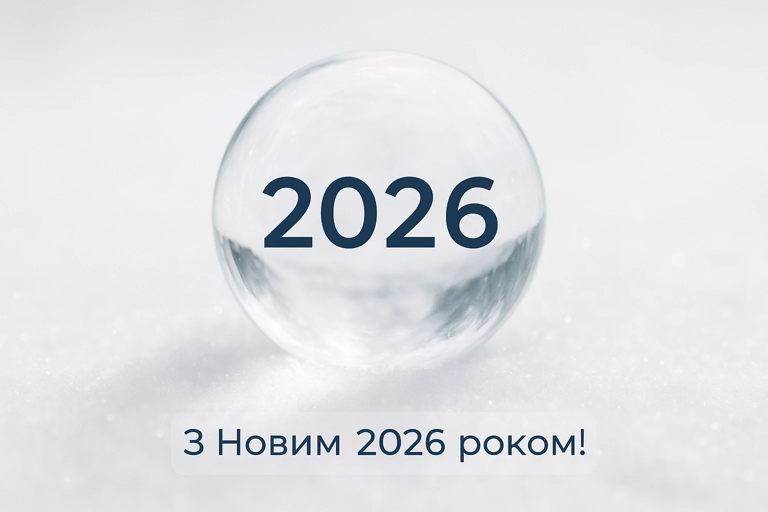 Привітання з прийдешнім новим роком 2026