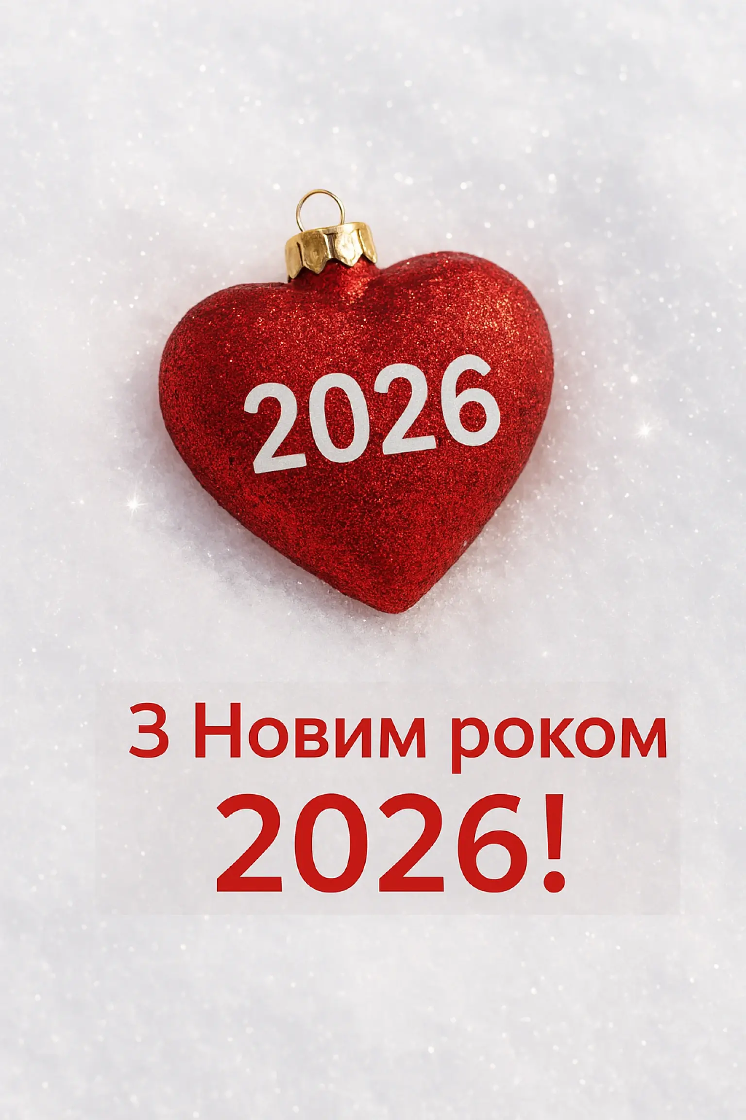 Привітання з прийдешнім новим роком 2026