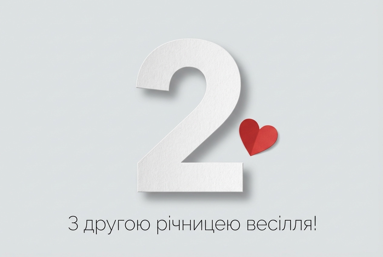 2 роки паперове весілля