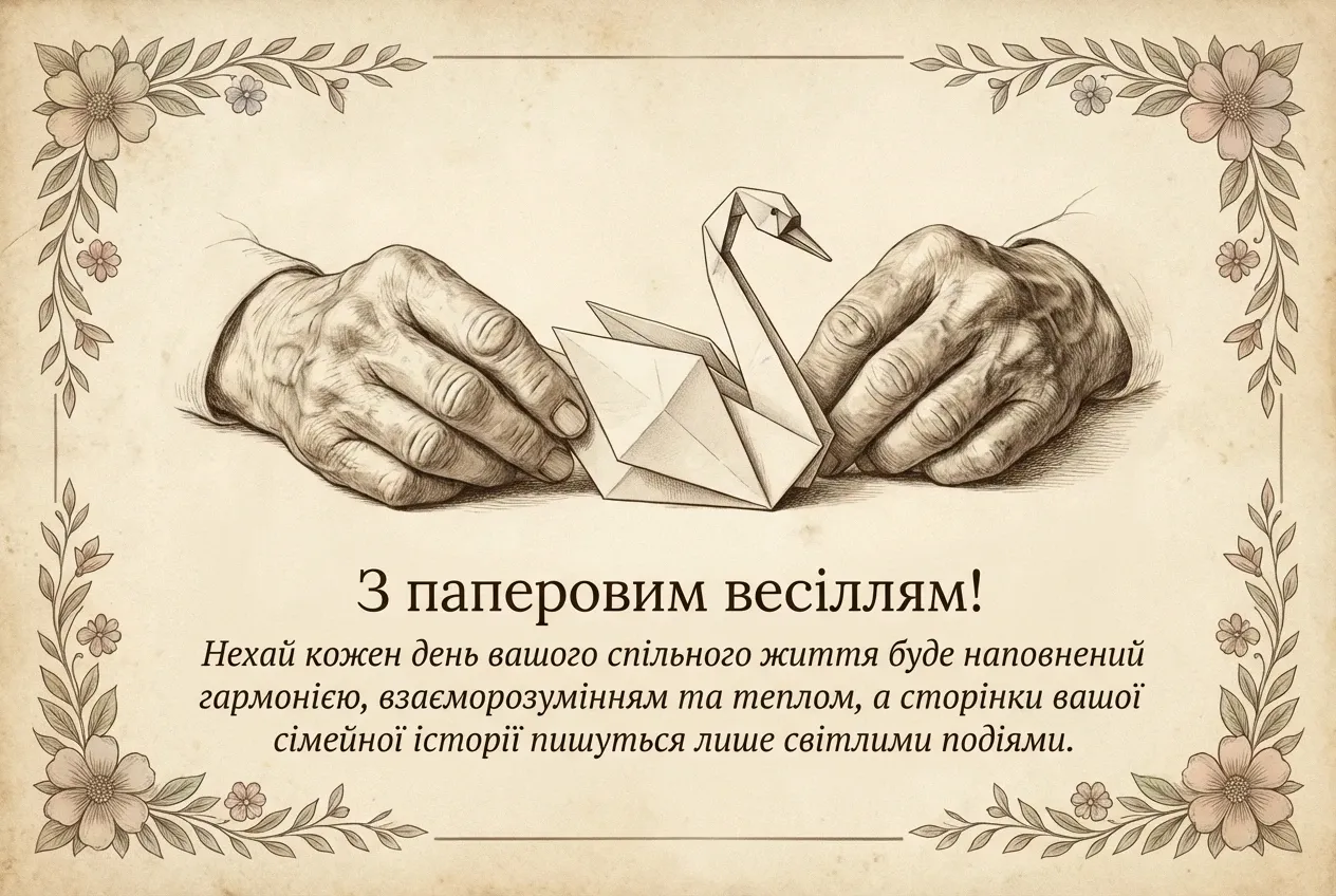 2 роки паперове весілля