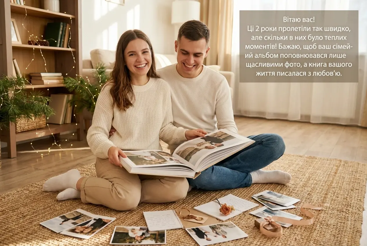 2 роки паперове весілля