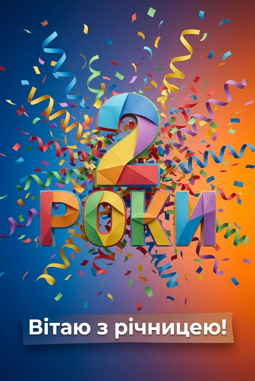 2 роки паперове весілля