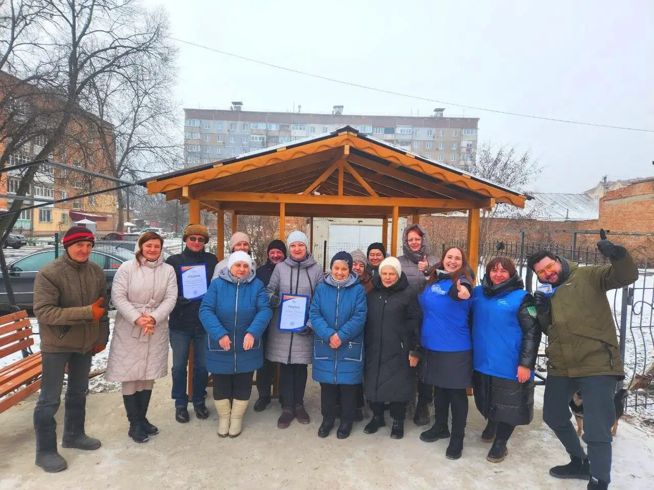 «Затишний простір» для згуртованості: у Знам’янській громаді облаштували нову зону відпочинку