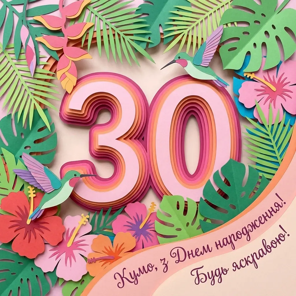 привітання кумі з ювілеєм 30 років