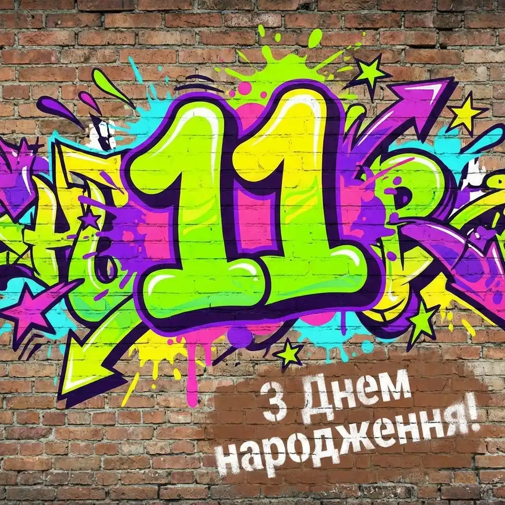 вітання з днем народження для хлопчика 11 років