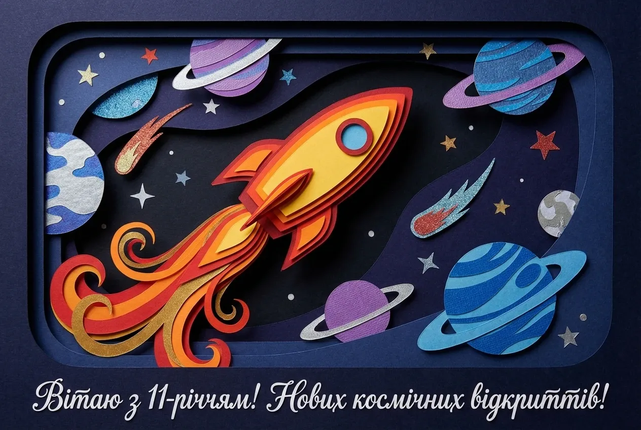 вітання з днем народження для хлопчика 11 років