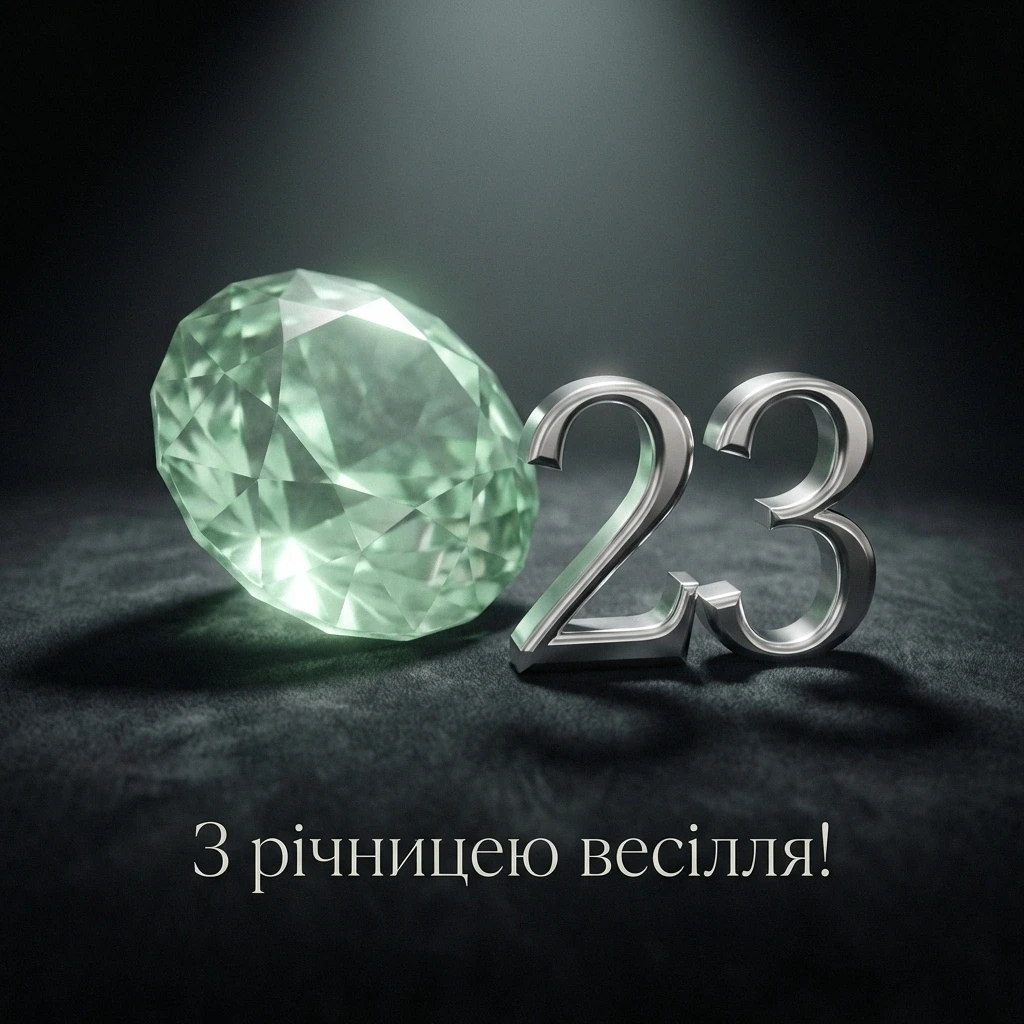 23 роки весілля