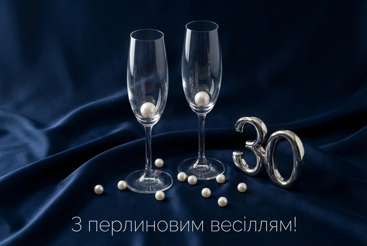 перлинове весілля 30 років весілля привітання картинки