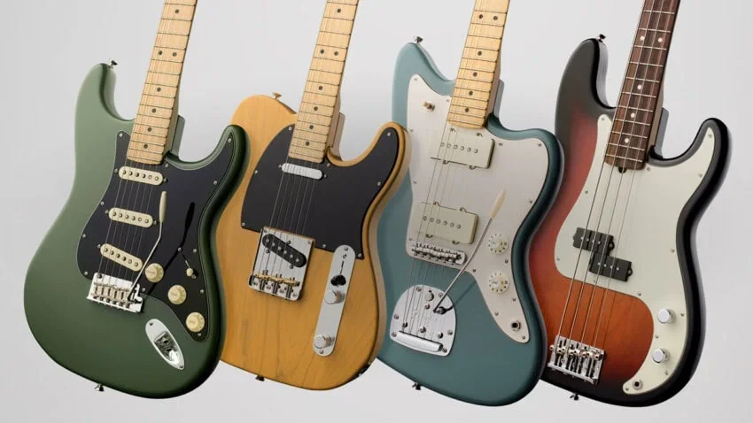 Чим відрізняються гітари Fender різних серій: Player, American, Vintera