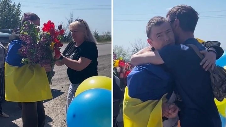 Повернення додому після полону: у Чемерпілі зустріли військового, який провів у неволі майже два роки