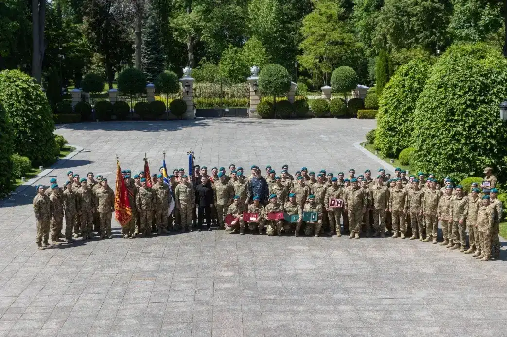Офіцер морської піхоти з Кіровоградщини отримав державну нагороду під час урочистостей у День морської піхоти