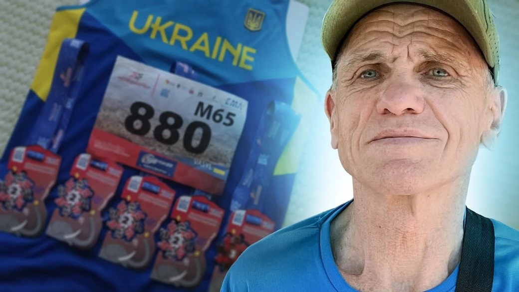66-річний бігун із Кіровоградщини, який прийшов у спорт заради схуднення, зібрав п’ять медалей чемпіонату Європи