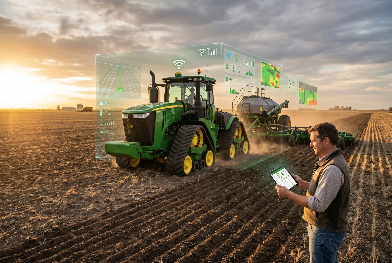 Трактори John Deere в лізинг: ефективне рішення для успішної посівної та збору врожаю