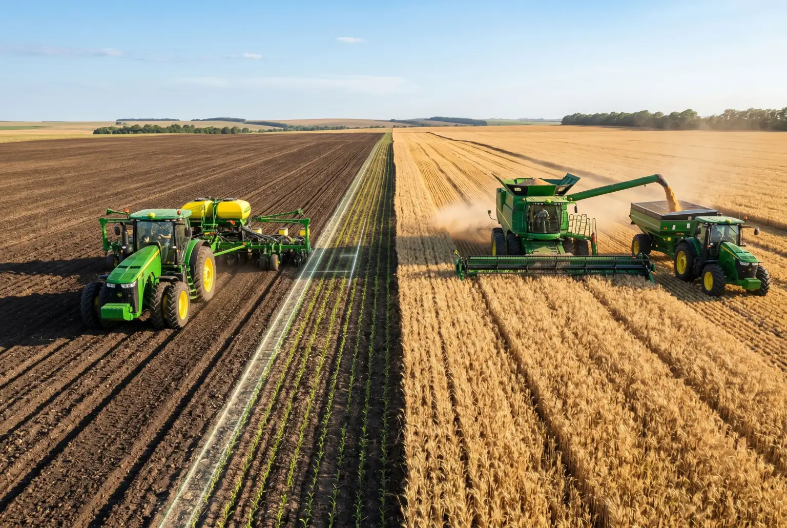 Трактори John Deere в лізинг: ефективне рішення для успішної посівної та збору врожаю