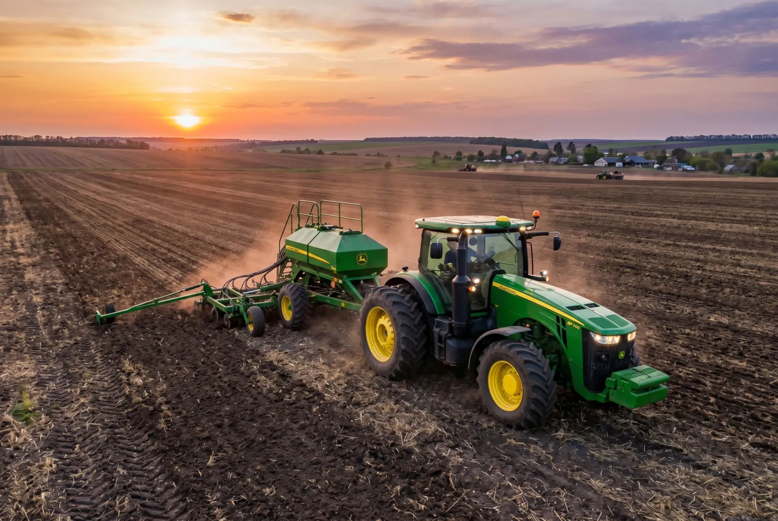 Трактори John Deere в лізинг: ефективне рішення для успішної посівної та збору врожаю