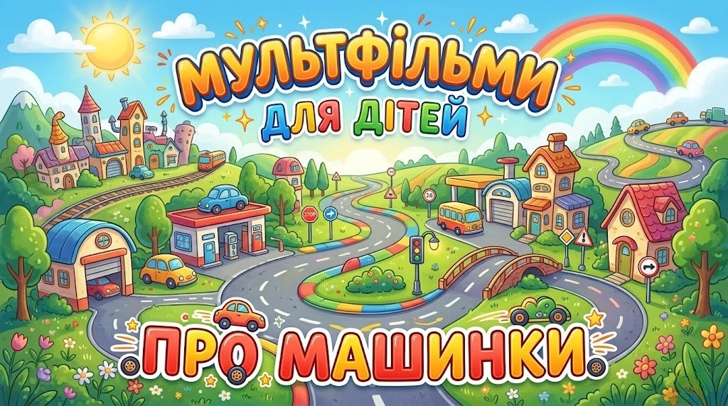 Мультфільми для дітей про машинки варті уваги