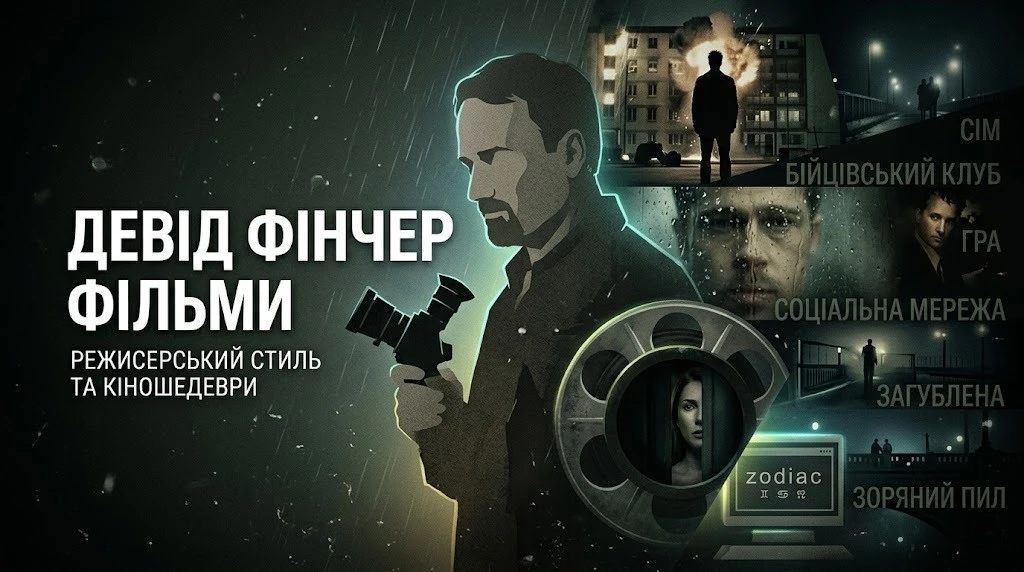 Фільми Девіда Фінчера: від Сім до Вбивці