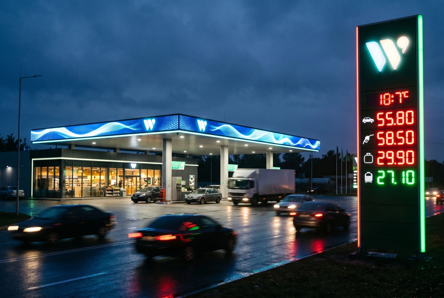 Як правильно обрати фасадну LED вивіску для магазину, ТРЦ чи АЗС