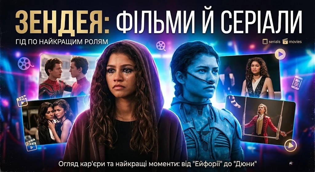 Зендея у фільмах і серіалах: від «Ейфорії» до «Суперників»
